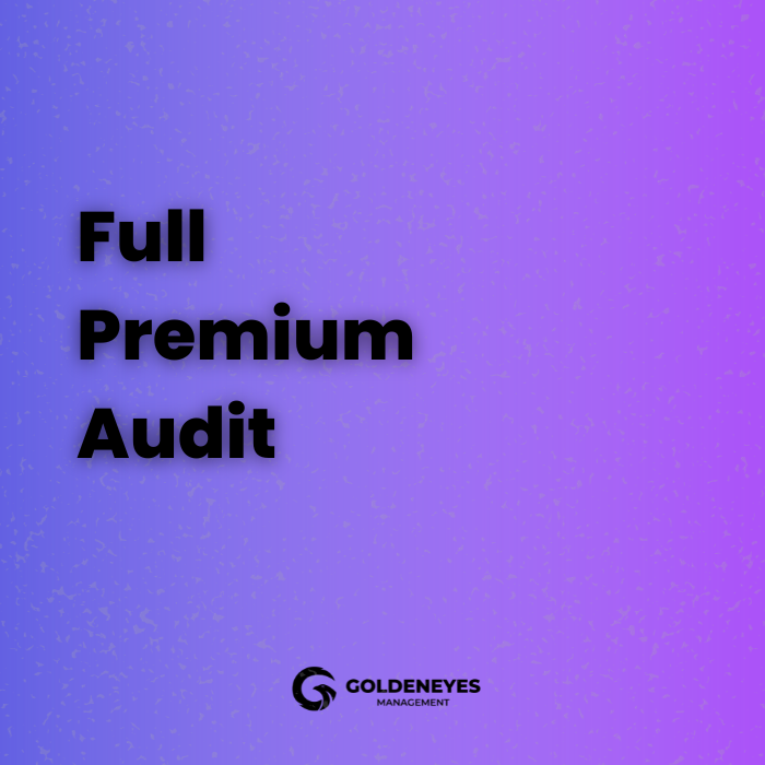 Full Diamond Audit - 4000€