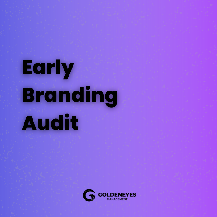 Early Branding Audit - 149€
